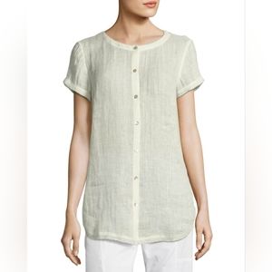 Eileen Fisher Organic‎ Linen Gauze Tunic Top